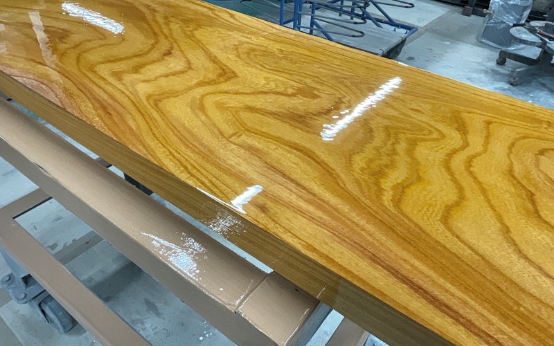 上塗り後の状態